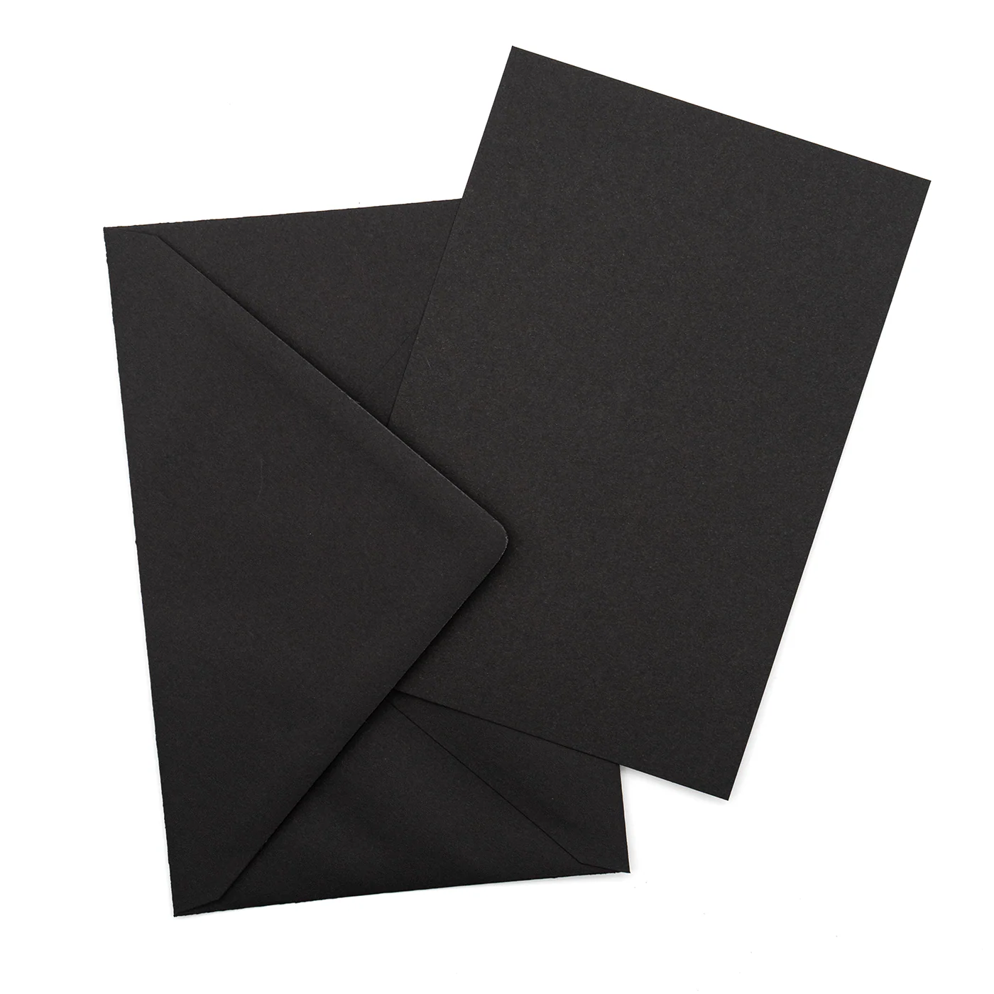 Original Crown Mill Vellum Large Note Card Box - Black - Image 2