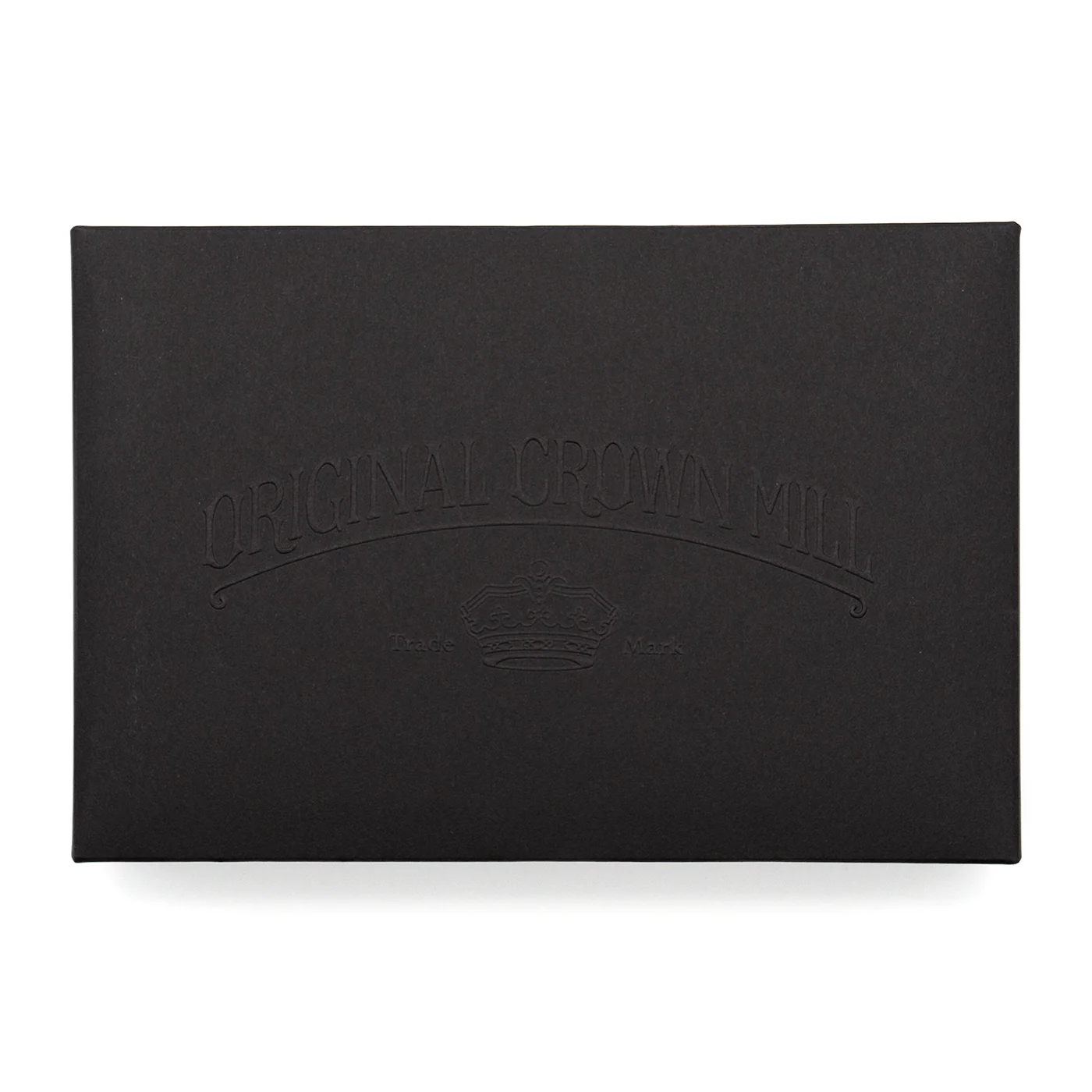 Original Crown Mill Vellum Large Note Card Box - Black - Image 3