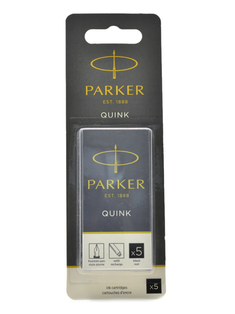 Parker Quink Black Ink - Image 3