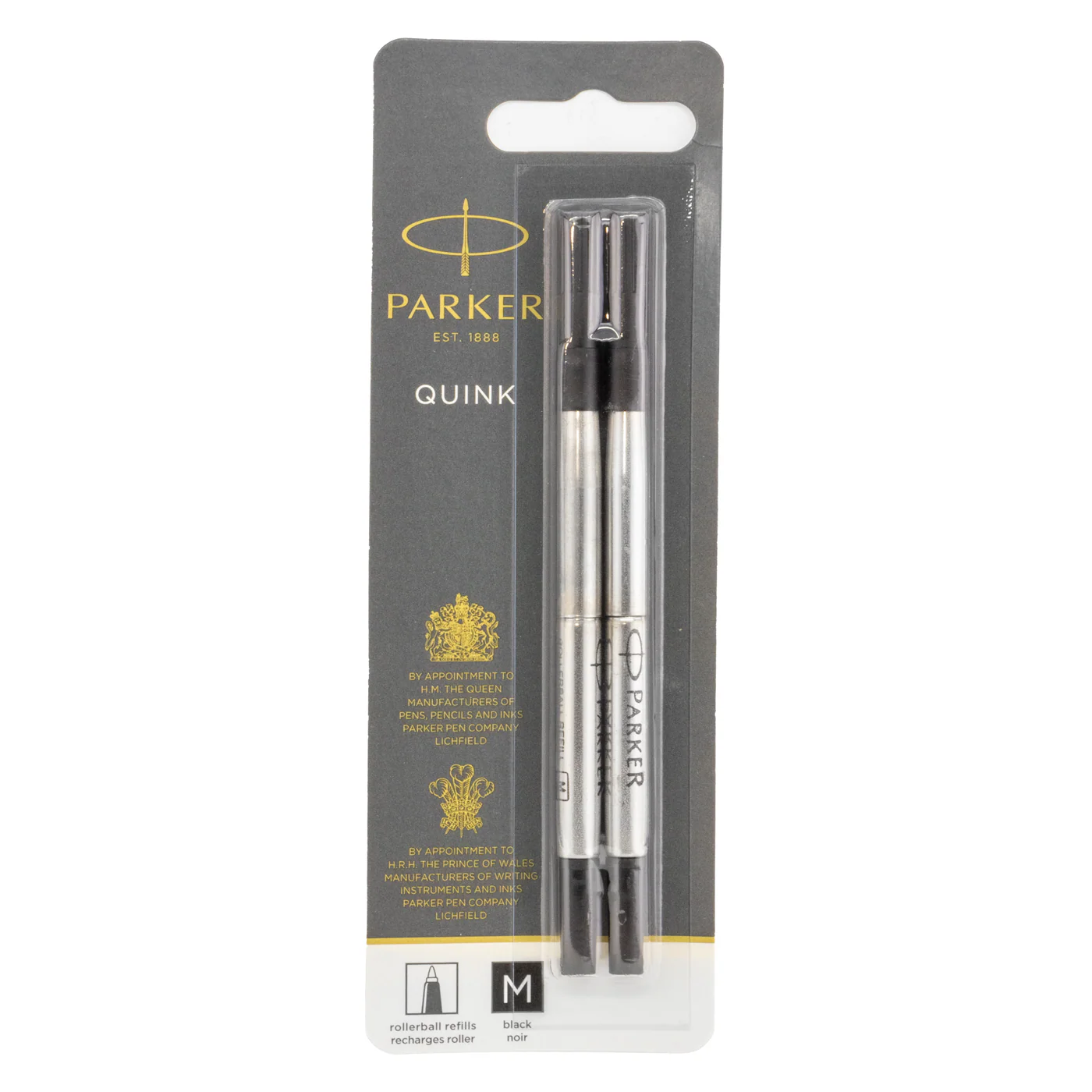 Parker Rollerball Refill - Black - Image 2