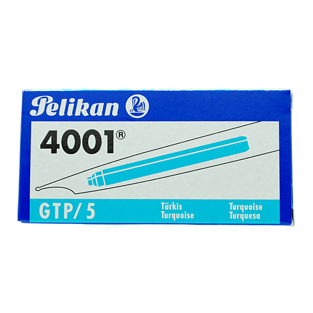 Pelikan 4001 Turquoise Ink - Image 3