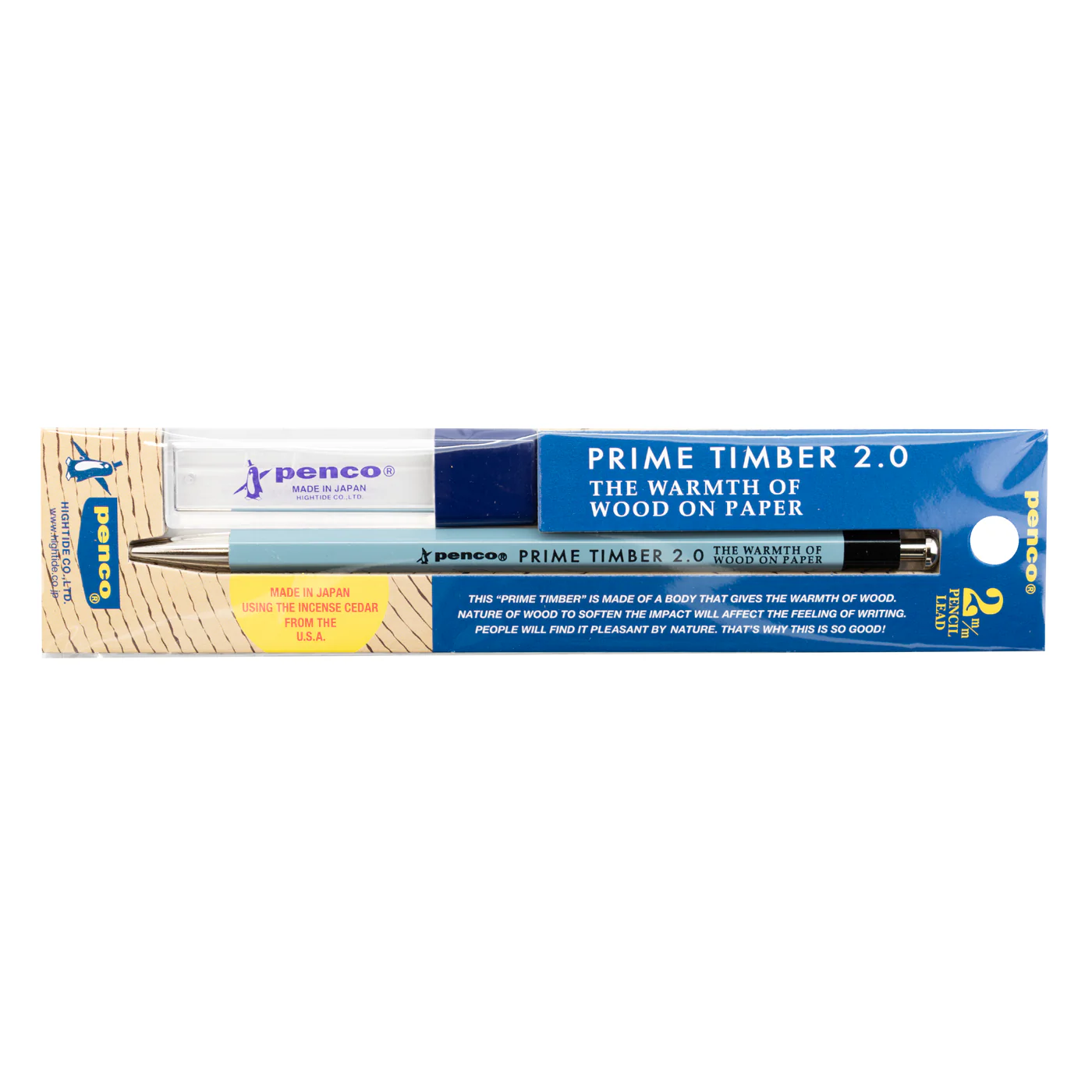 Penco Prime Timber 2.0 Wood Mechanical Pencil 2mm - Image 4