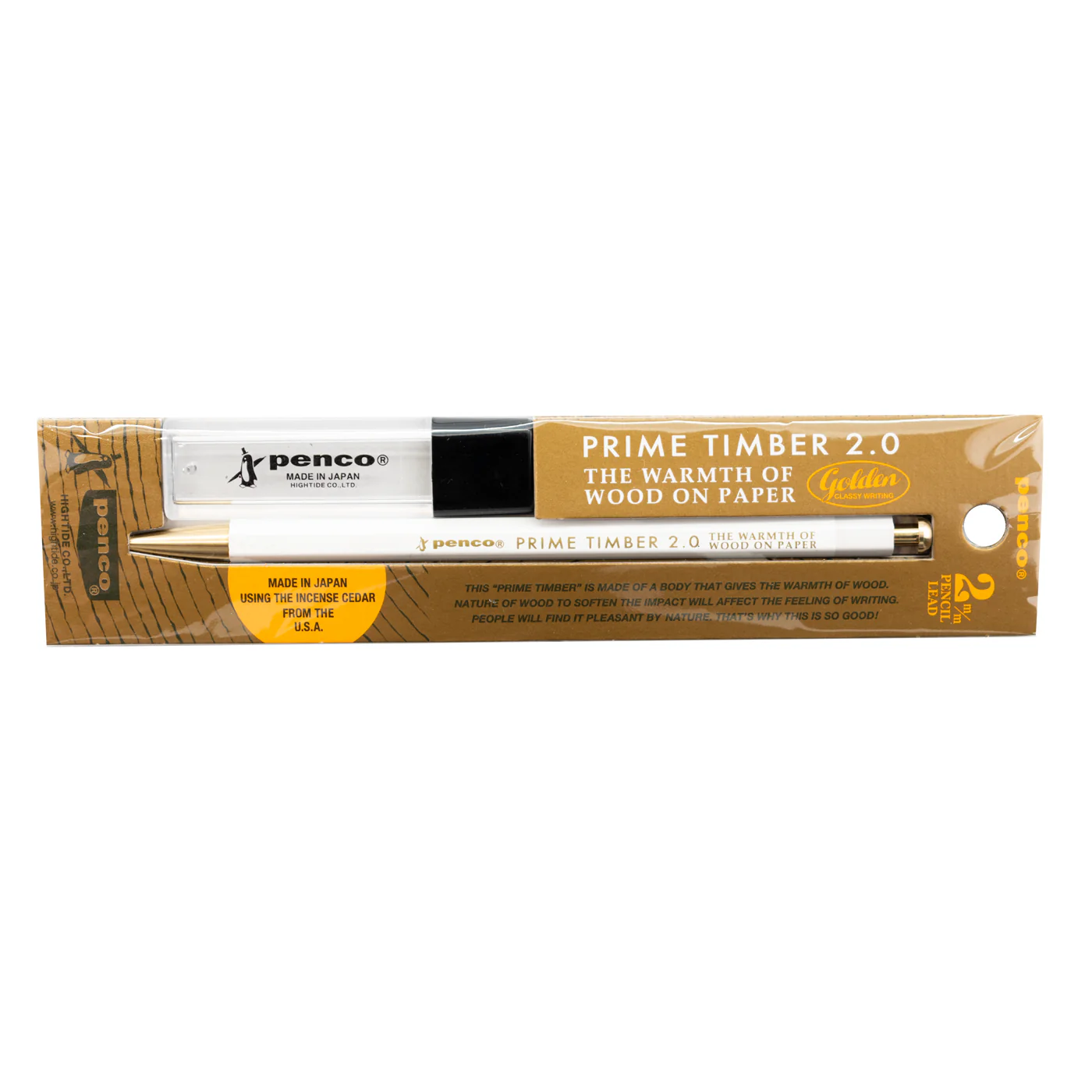 Penco Prime Timber 2.0 Wood Mechanical Pencil 2mm - Image 5