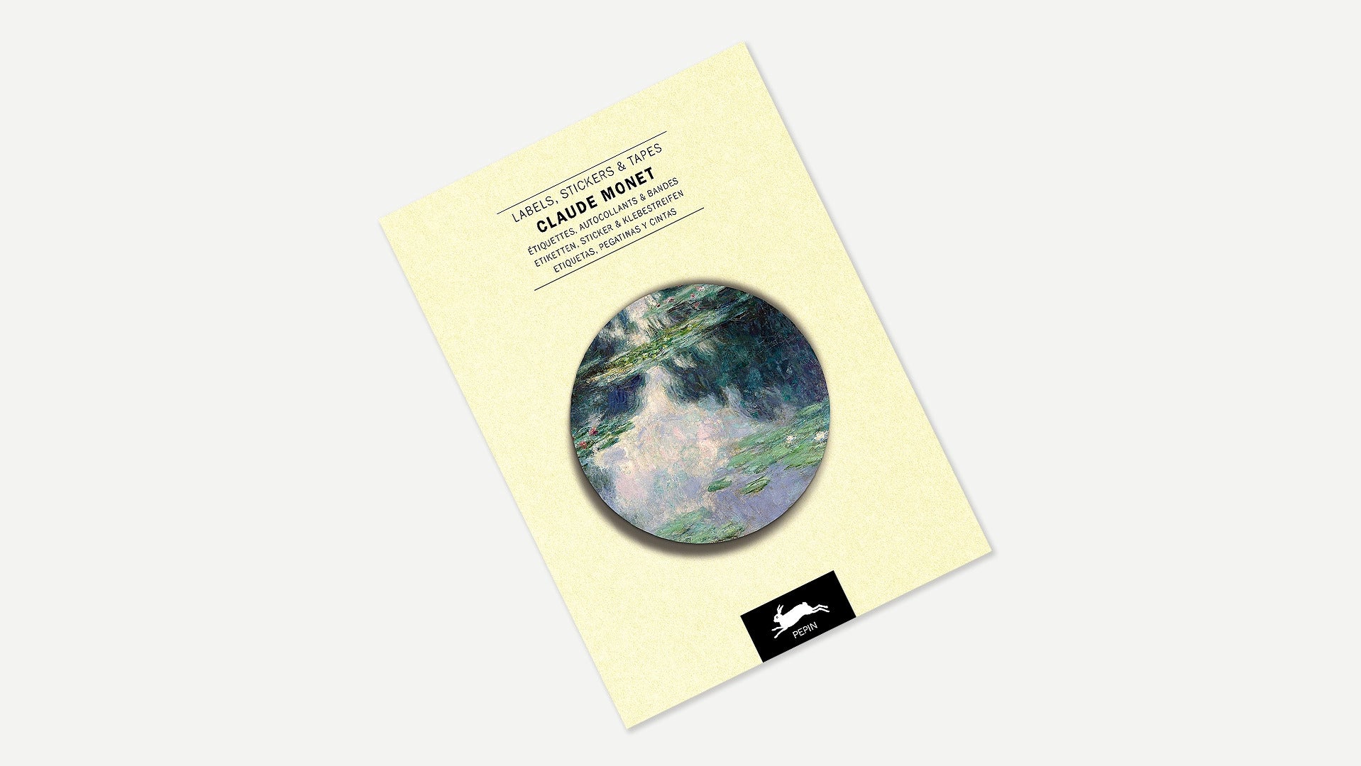 Pepin Label, Sticker & Tape Book - Claude Monet - Image 2