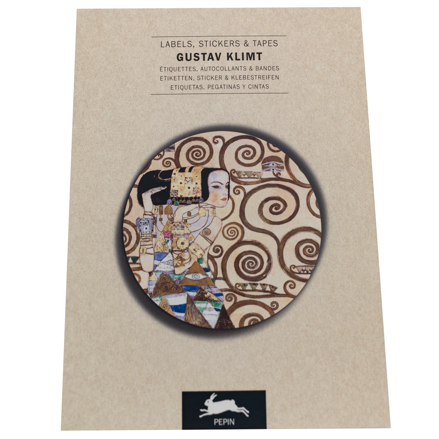 Pepin Label, Sticker & Tape Book - Gustav Klimt