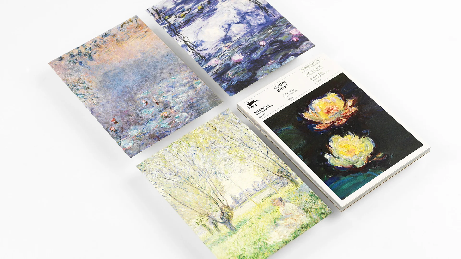 Pepin Notepad A5 - Claude Monet - Image 2
