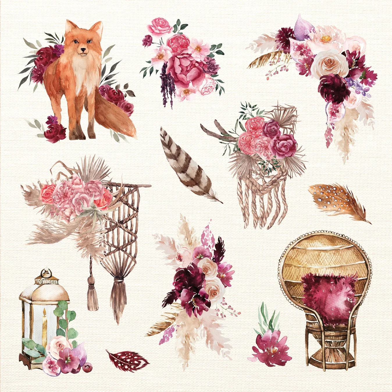 Peter Pauper Press - Boho Dreams Sticker Book - Image 2