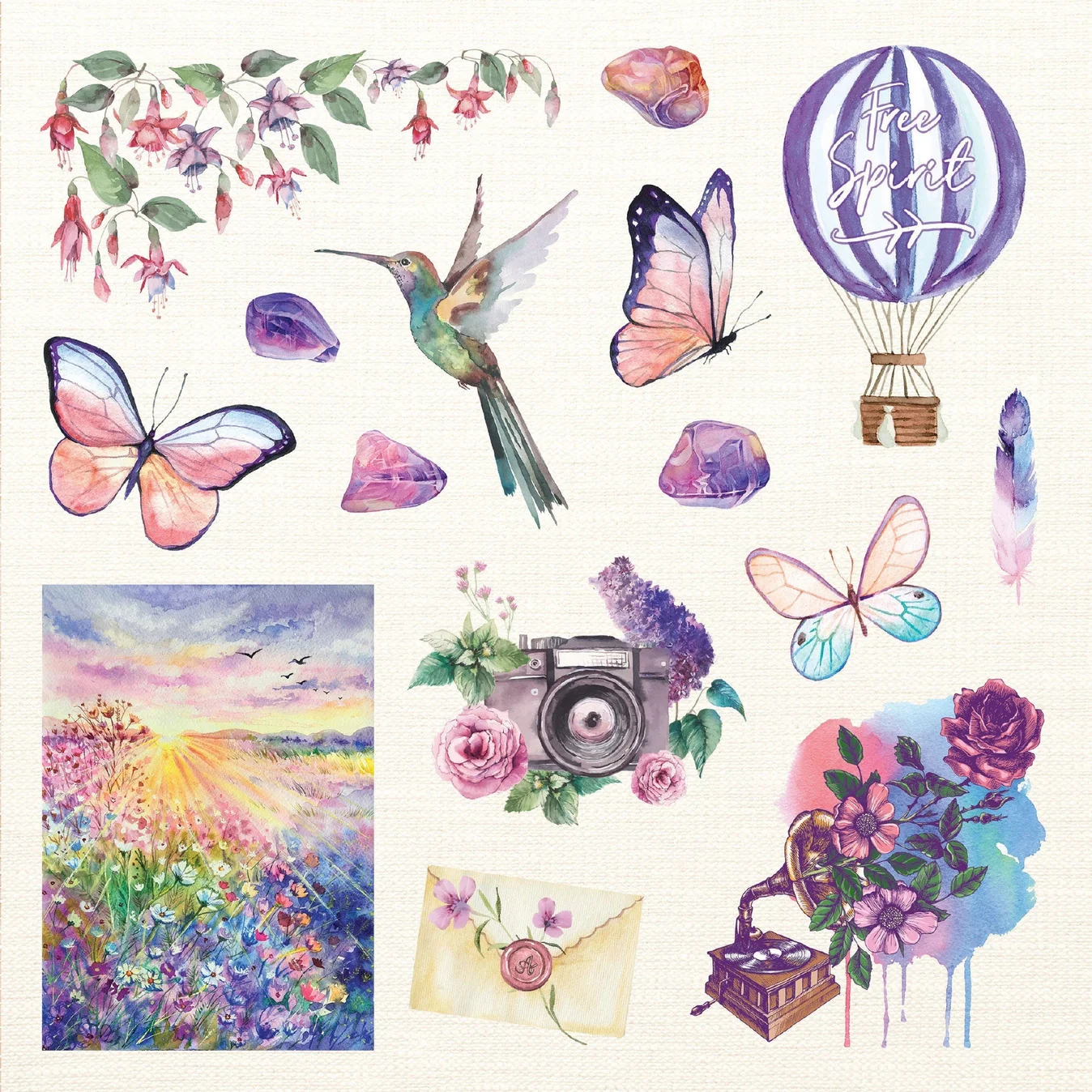 Peter Pauper Press - Boho Dreams Sticker Book - Image 7