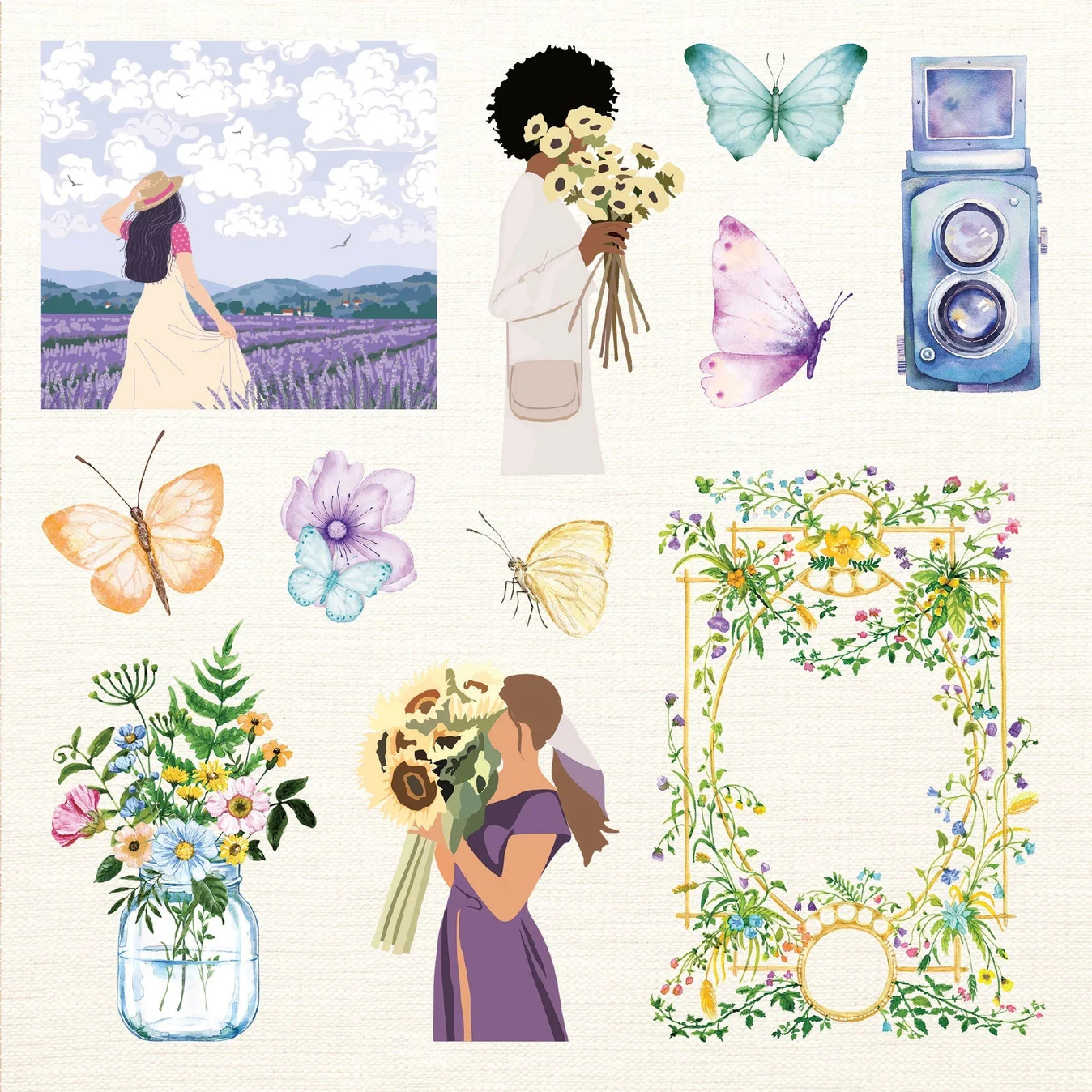 Peter Pauper Press - Boho Dreams Sticker Book - Image 8