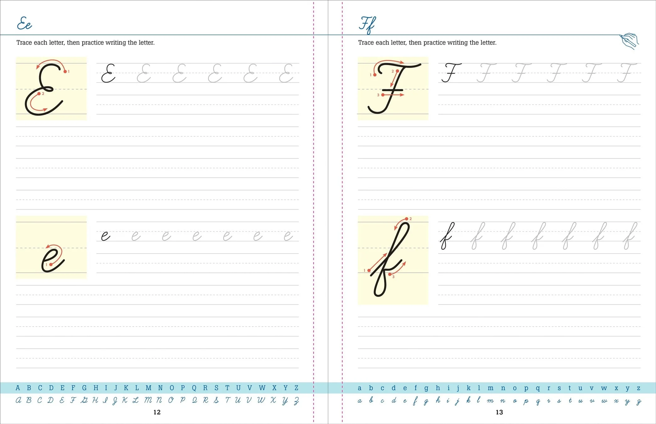 Peter Pauper Press -Cursive Handwriting Workbook - Image 2