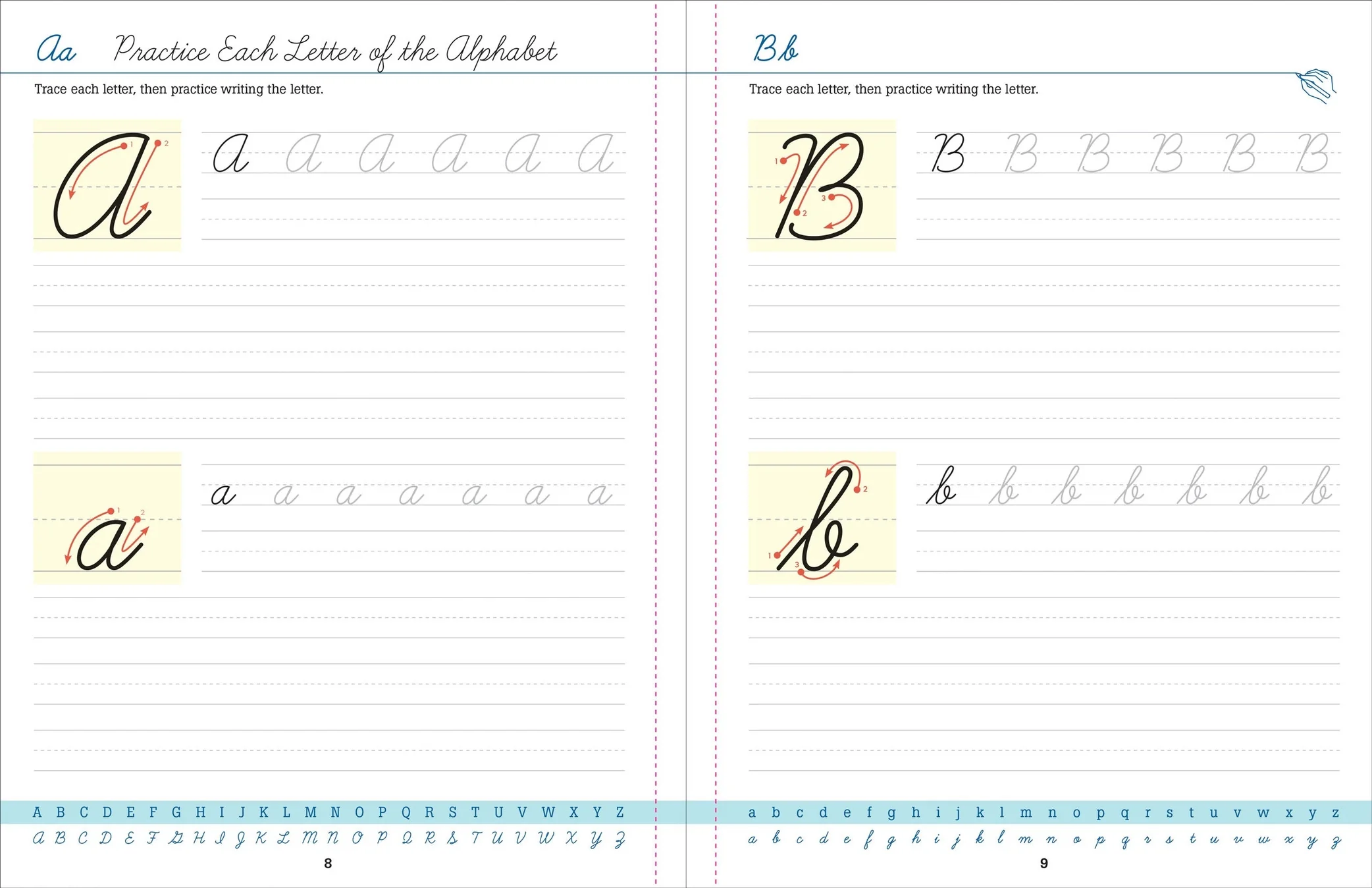 Peter Pauper Press -Cursive Handwriting Workbook - Image 4