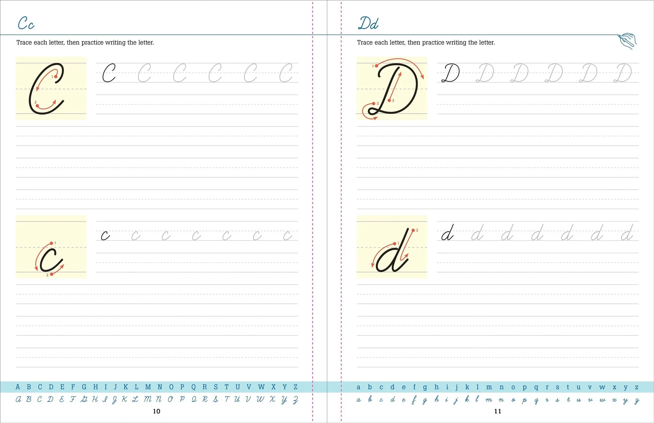 Peter Pauper Press -Cursive Handwriting Workbook - Image 5