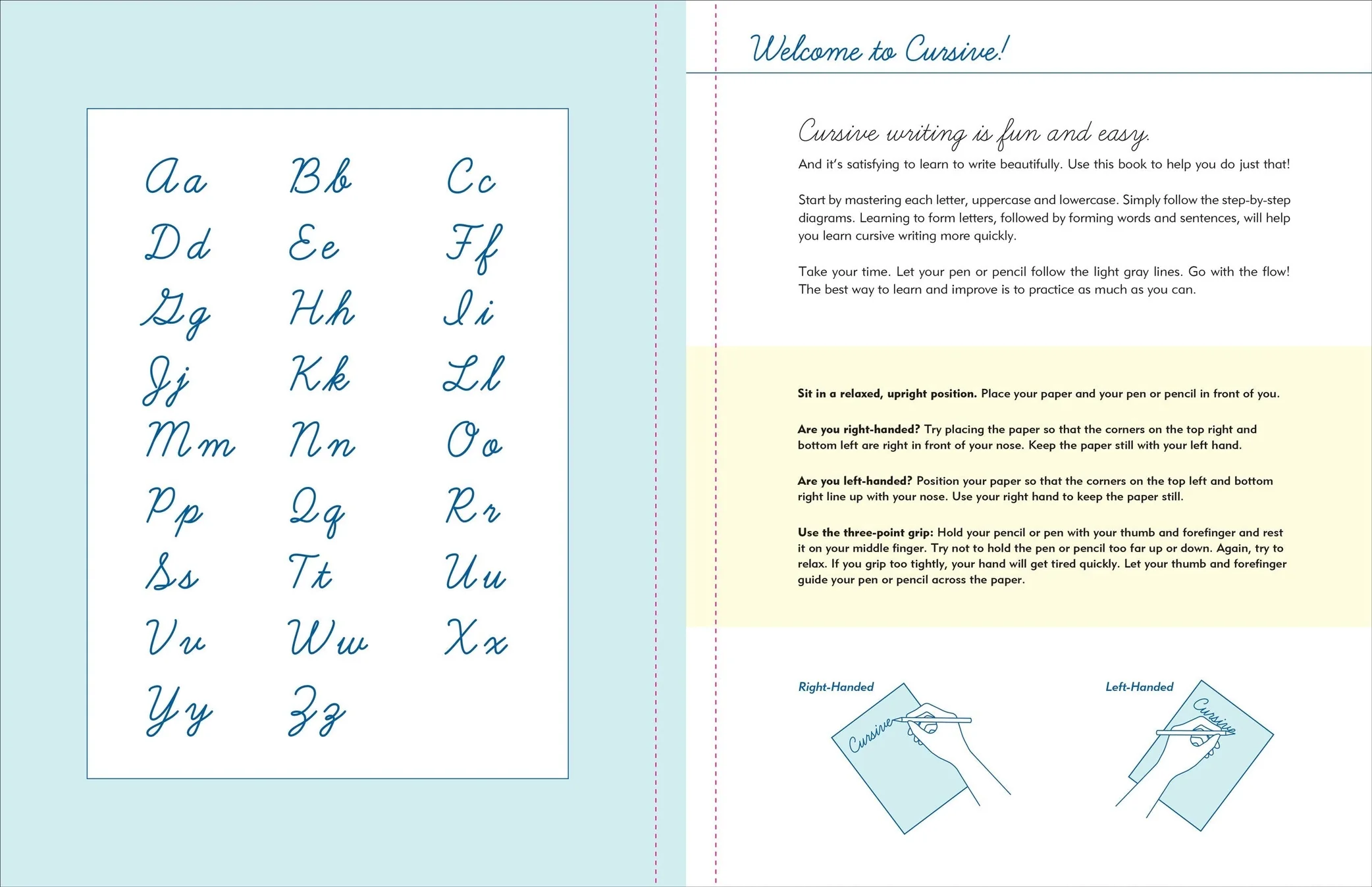 Peter Pauper Press -Cursive Handwriting Workbook - Image 6