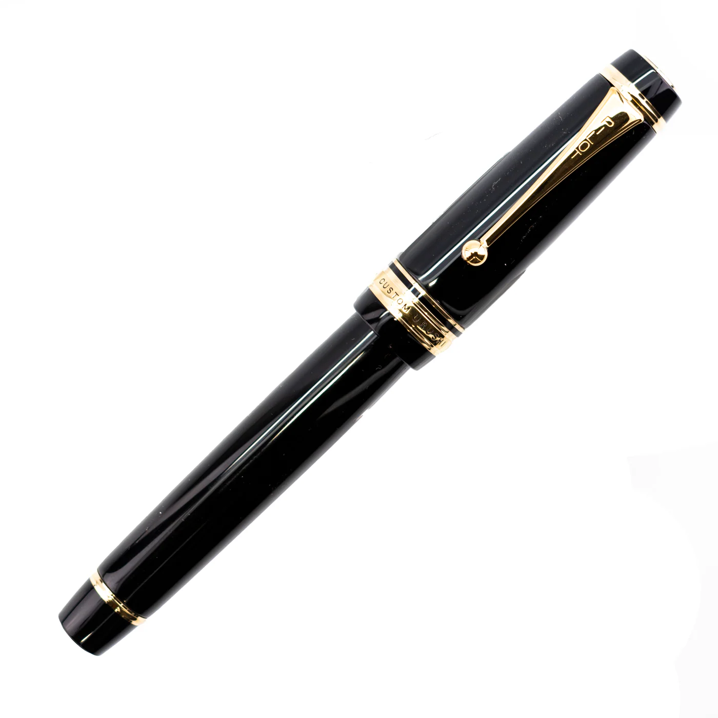 Pilot Custom Urushi Black Fountain Pen - Image 2