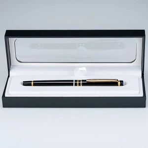 Pilot Grance Black with Gold Trim Fountain - Image 4