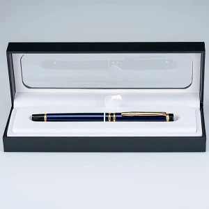 Pilot Grance Navy Blue with Gold Trim Fountain - Image 4