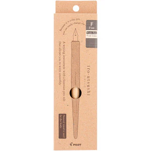 Pilot Iro-Utsushi Dip Pen Wooden Body Wood Grain - Image 6