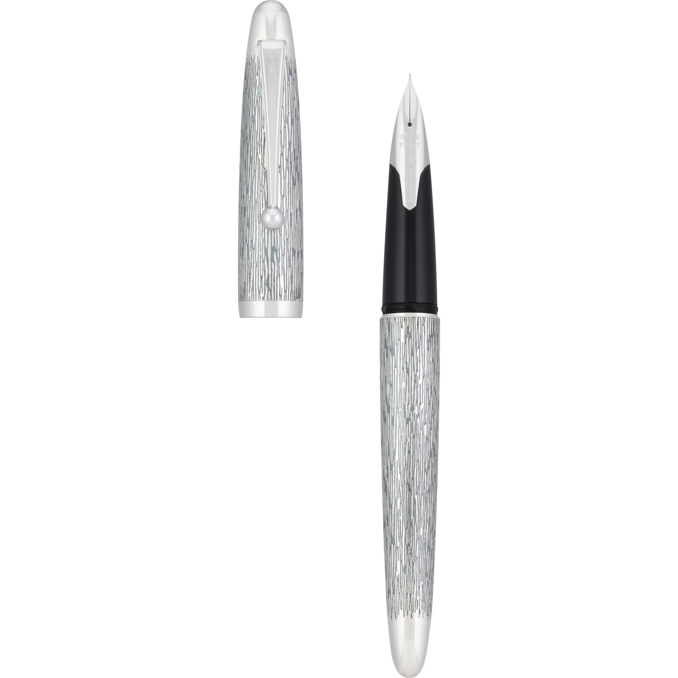 Pilot Sterling Silver Fountain Pen - Tsumugi - Image 2
