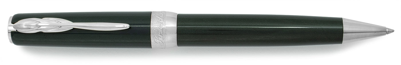 Pineider La Grande Bellezza "Gemstone" Hematite Gray Ballpoint - Image 2