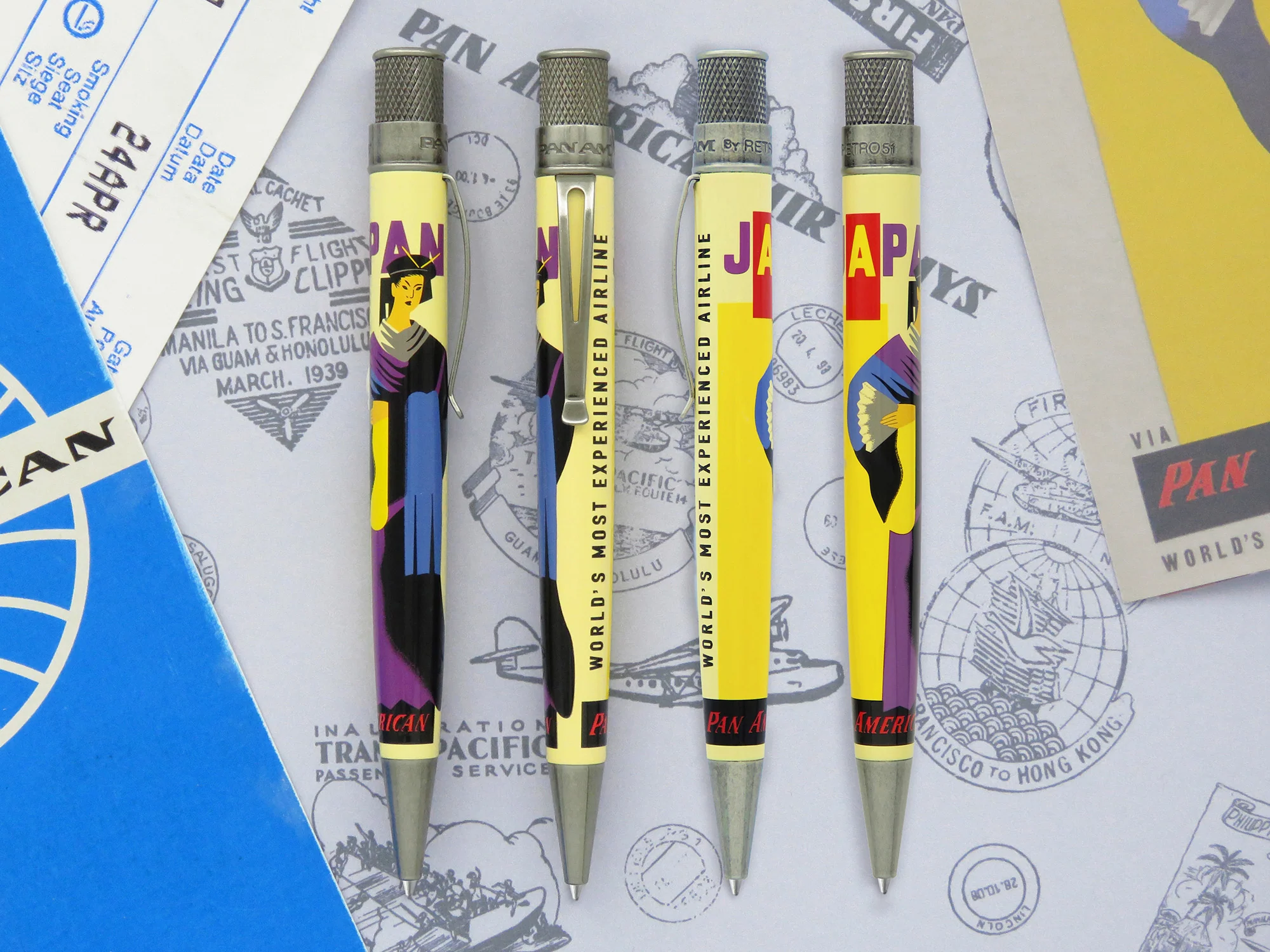 Retro 1951 Pan Am® - Japan Poster Rollerball