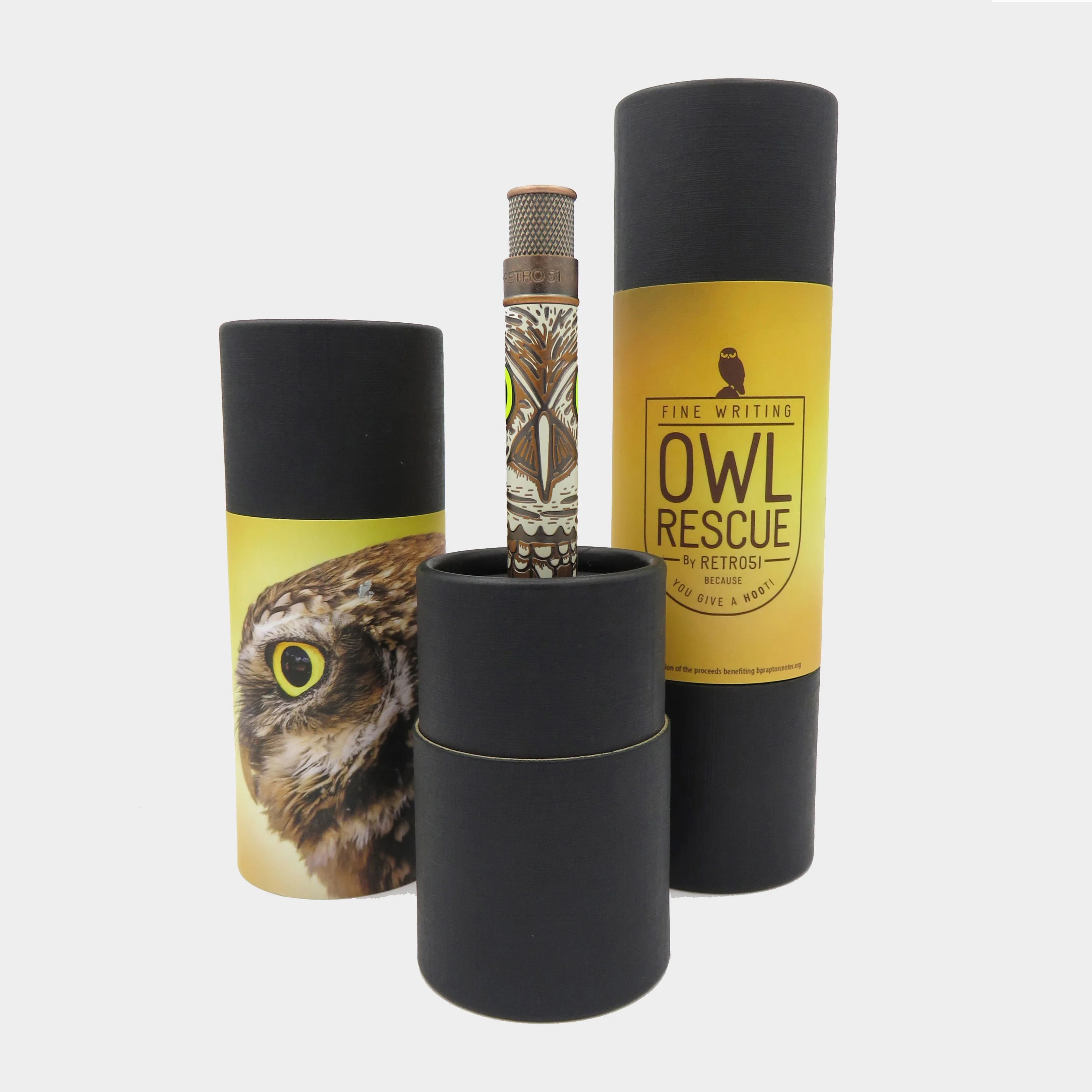 Retro 1951 "Rescue" Owl Ballpoint - Image 4