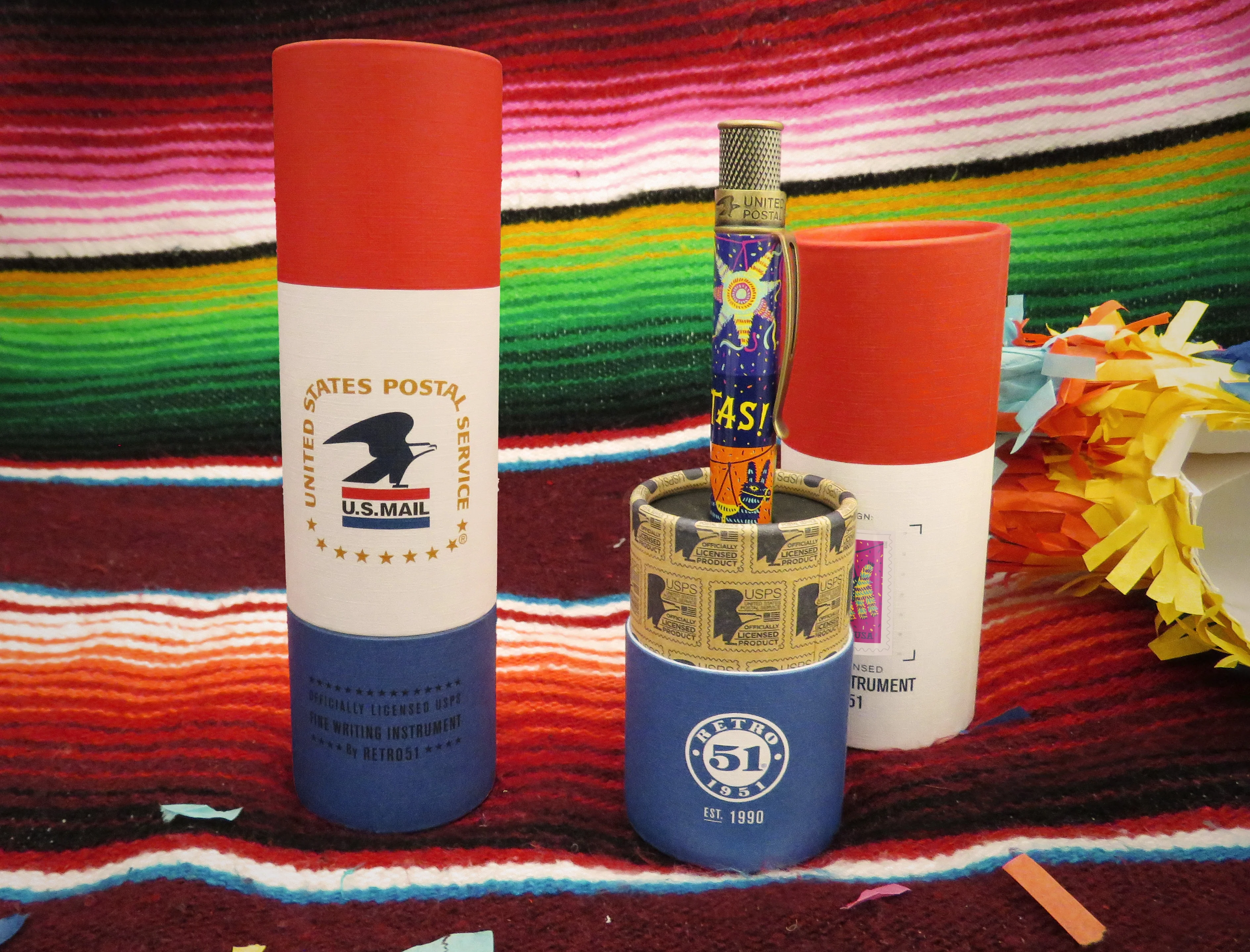 Retro 1951 Tornado USPS® Piñatas Rollerball - Image 4