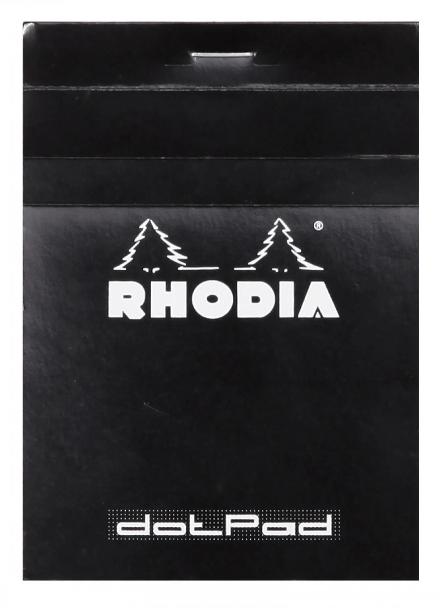 Rhodia #12 Classic Staplebound Notepad - Black - Image 2