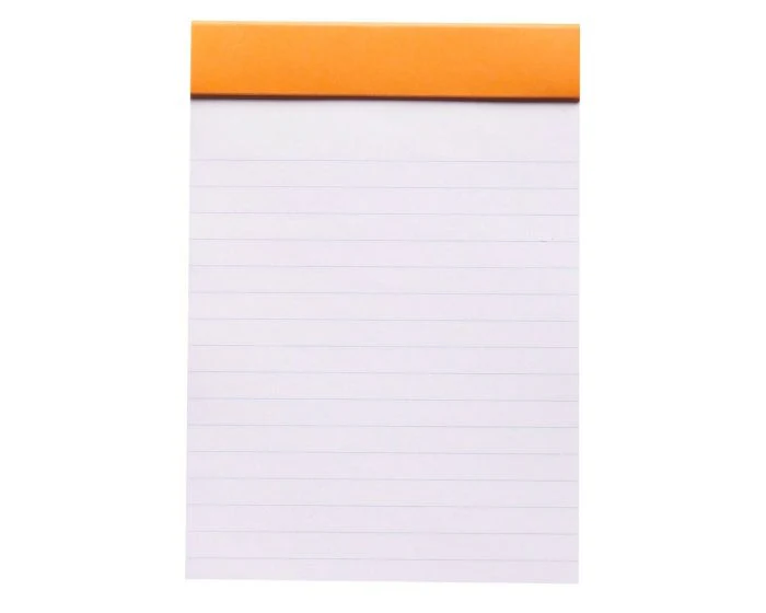 Rhodia #13 Classic Staplebound Notepad - Orange - Image 2