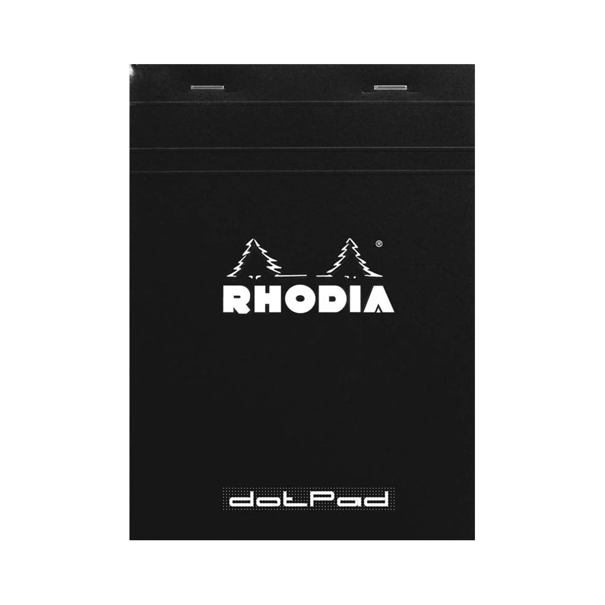 Rhodia #16 Classic Staplebound Notepad - Black - Image 2