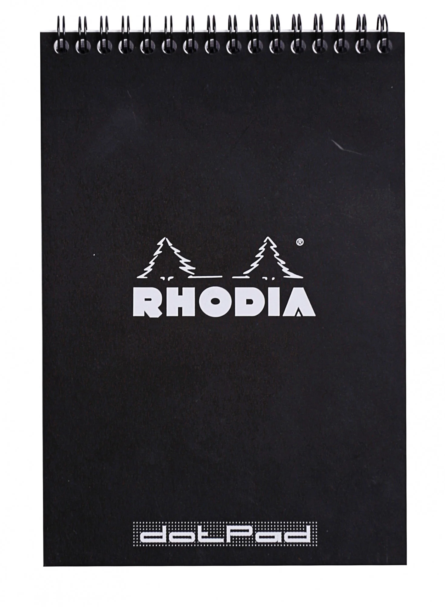 Rhodia #16 Black Top Wirebound Notepad - Image 2