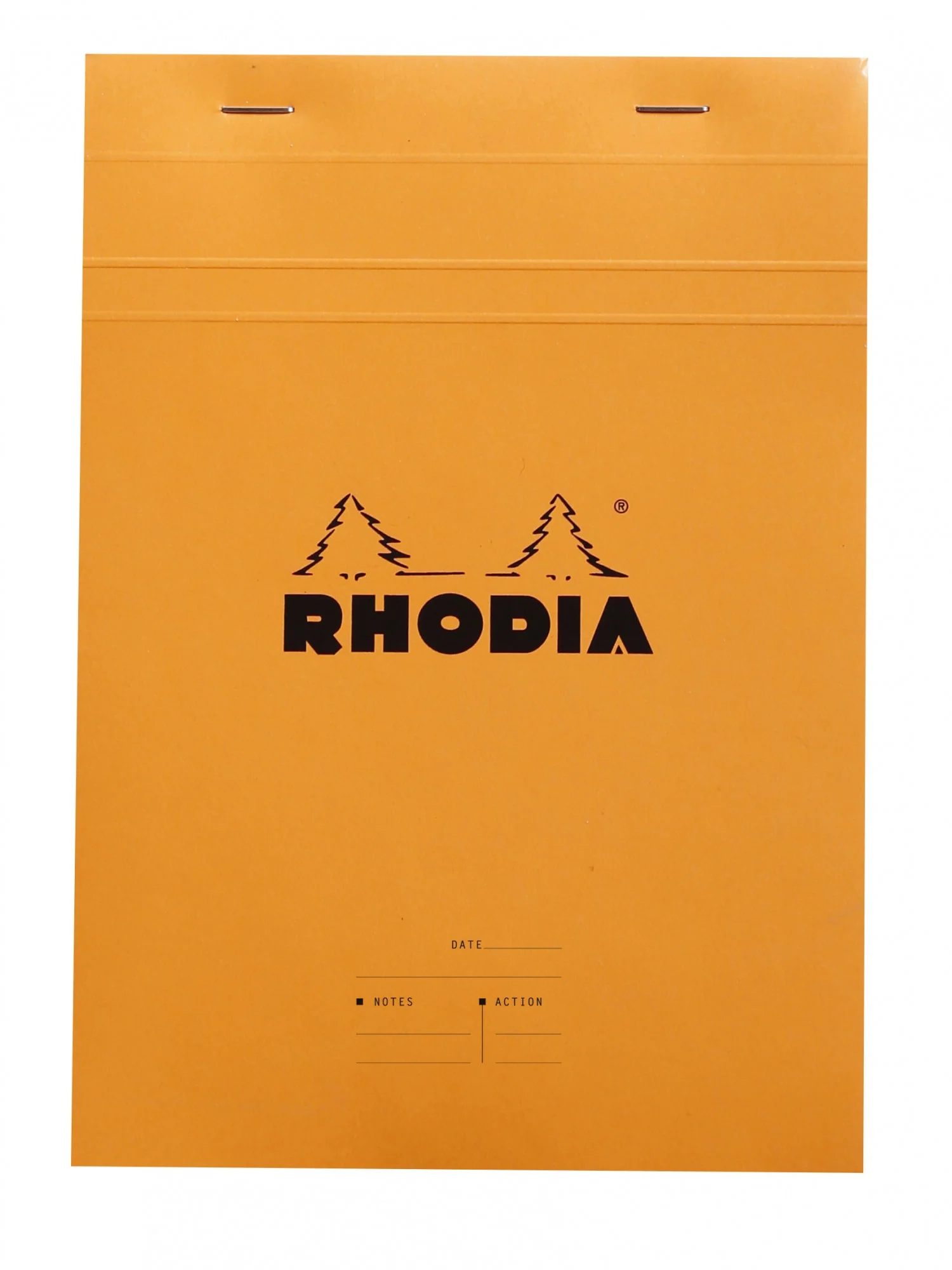 Rhodia #16 Classic Staplebound Notebook - Orange - Image 3