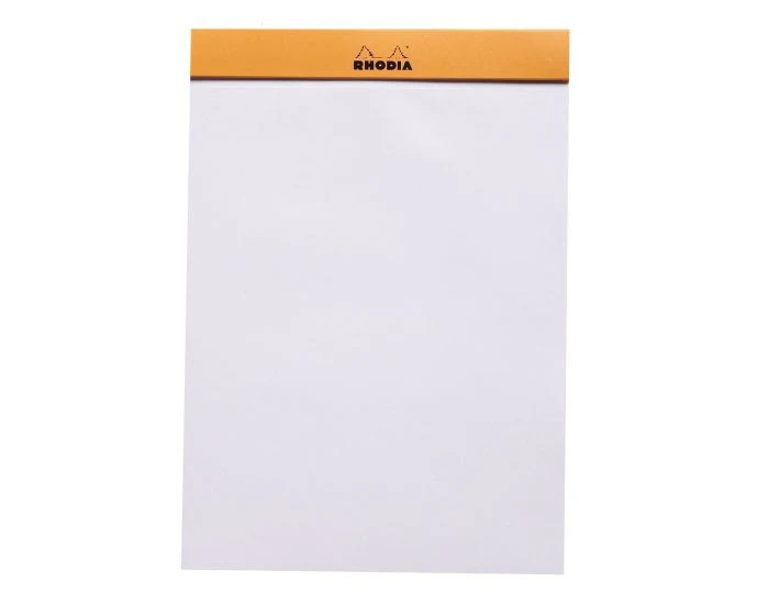 Rhodia #16 Classic Staplebound Notebook - Orange - Image 4
