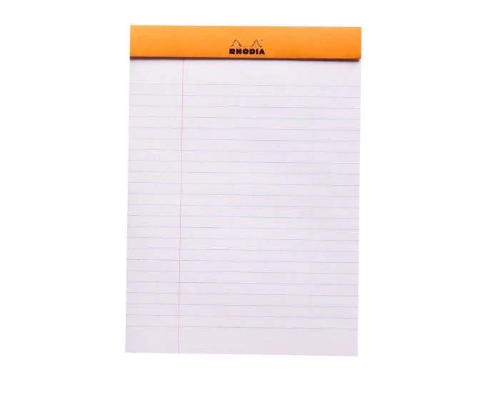 Rhodia #16 Classic Staplebound Notebook - Orange - Image 5