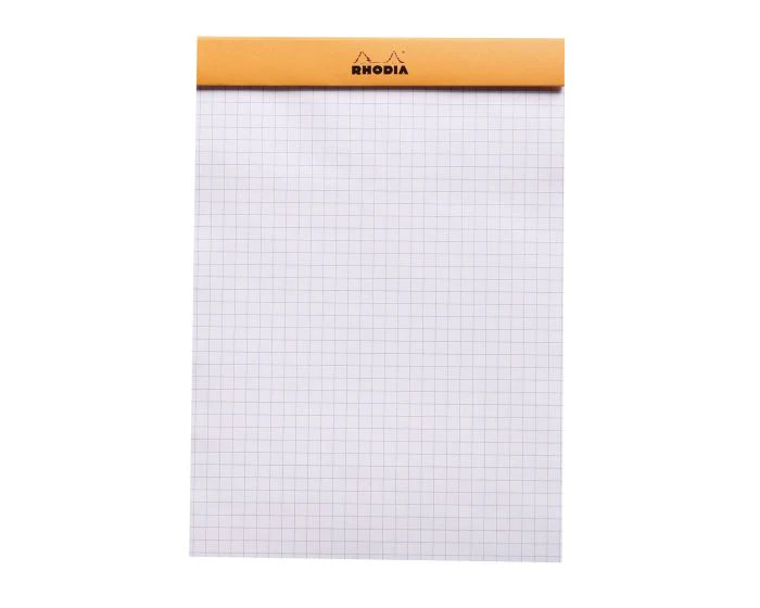 Rhodia #16 Classic Staplebound Notebook - Orange - Image 7