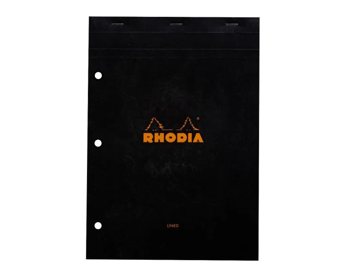 Rhodia #18 Classic Staplebound Notebook - Black - Image 5