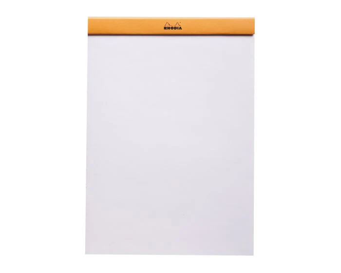 Rhodia #18 Classic Staplebound Notebook - Orange - Image 4