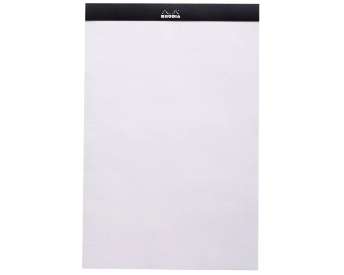 Rhodia #19 Classic Staplebound Notebook - Black - Image 6