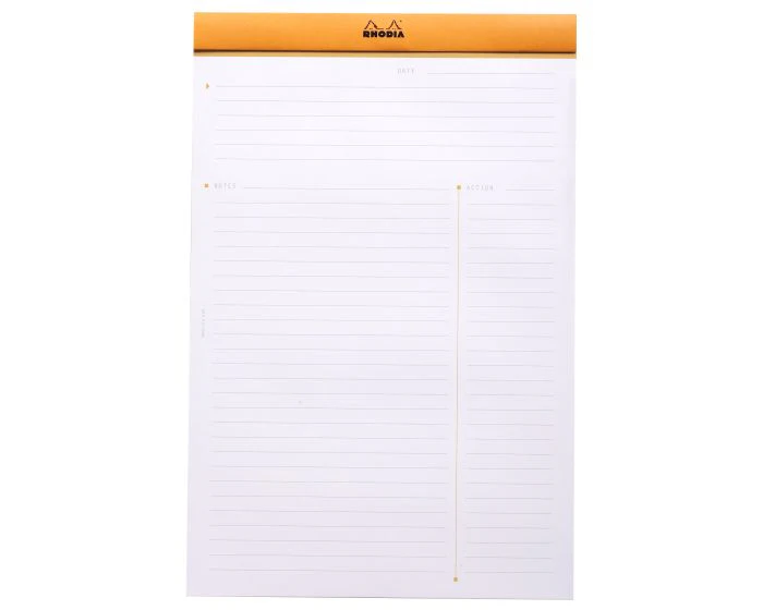 Rhodia #19 Classic Staplebound Notebook - Black - Image 8