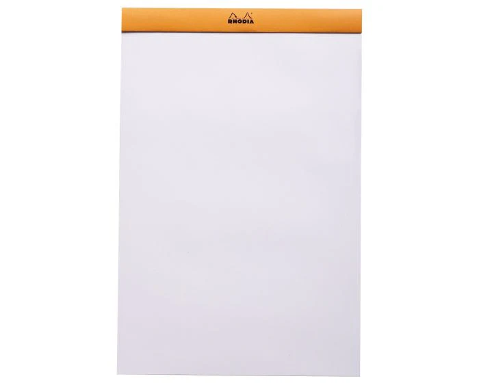 Rhodia #19 Classic Staplebound Notebook - Orange - Image 3