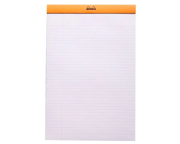 Rhodia #19 Classic Staplebound Notebook - Orange - Image 4