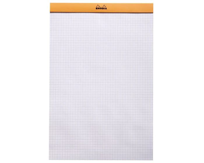 Rhodia #19 Classic Staplebound Notebook - Orange - Image 5