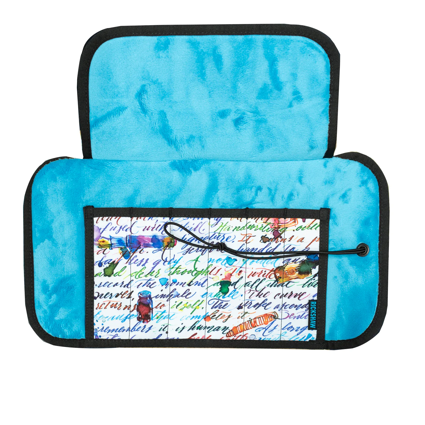 Rickshaw Leigh Reyes Limited Edition 6 Pen Roll with flaps - Image 3