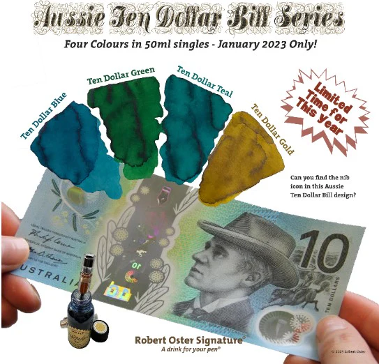Robert Oster Aussie Ten Dollar Blue - Image 3