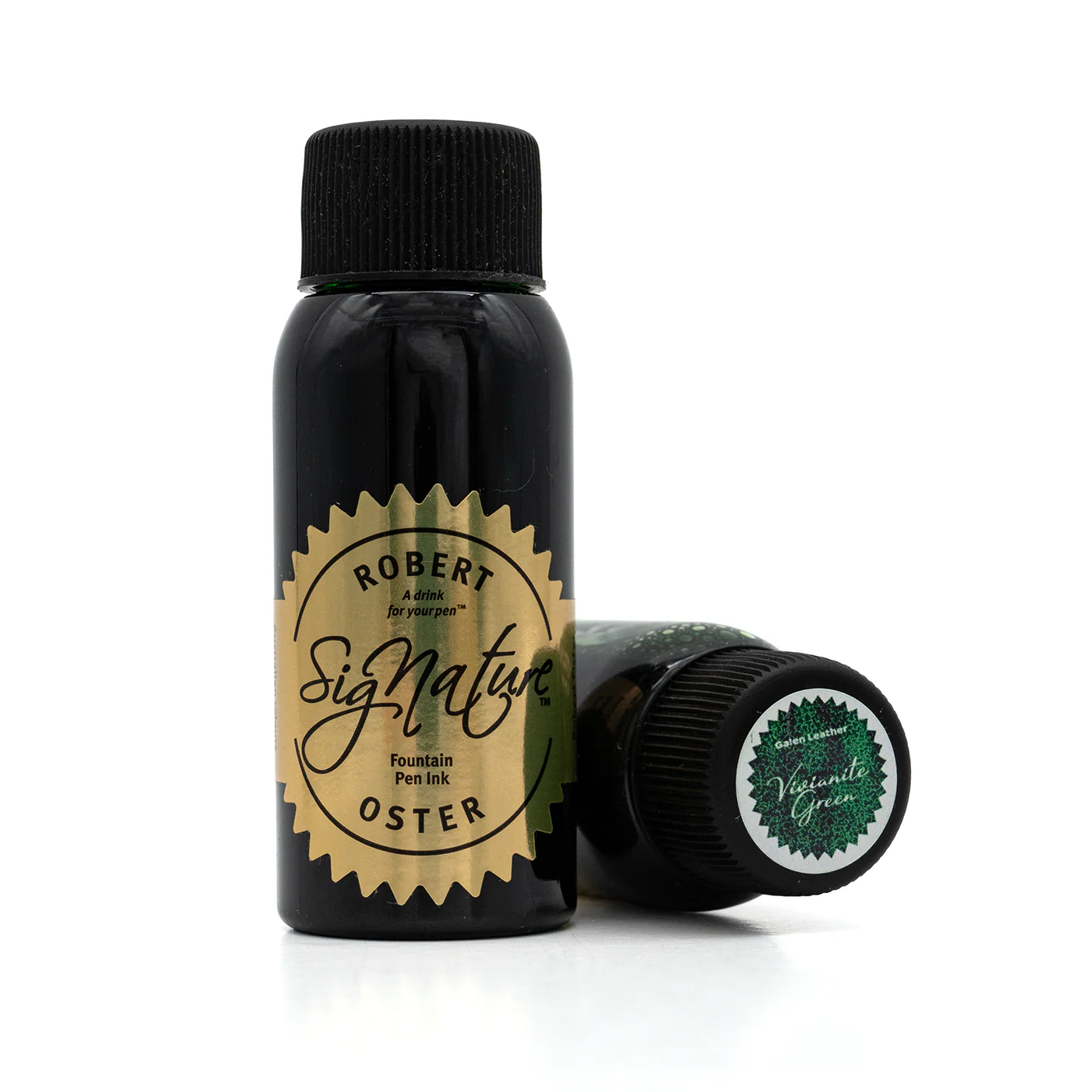 Robert Oster x Galen Leather Vivianite Green - Image 2