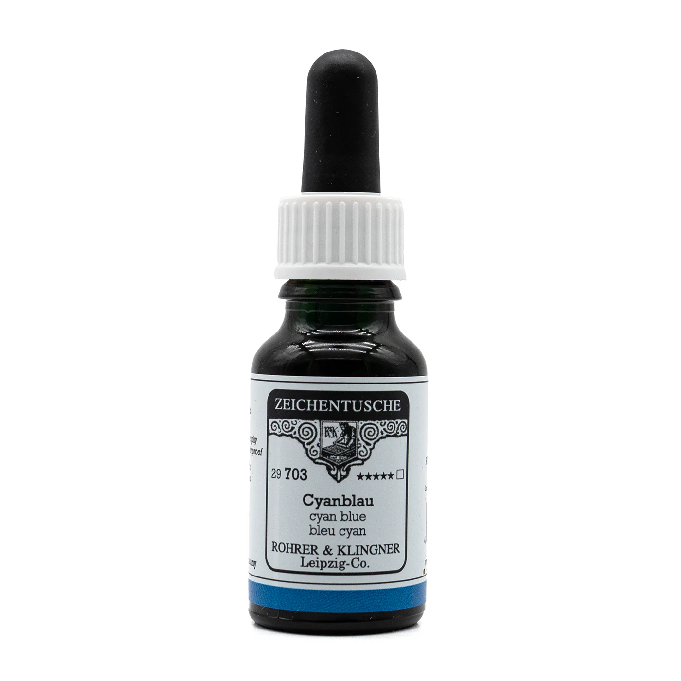 Rohrer & Klingner 29 Range Calligraphy Ink NOT FOR FOUNTAIN PENS - 12ml Bottle - Image 5