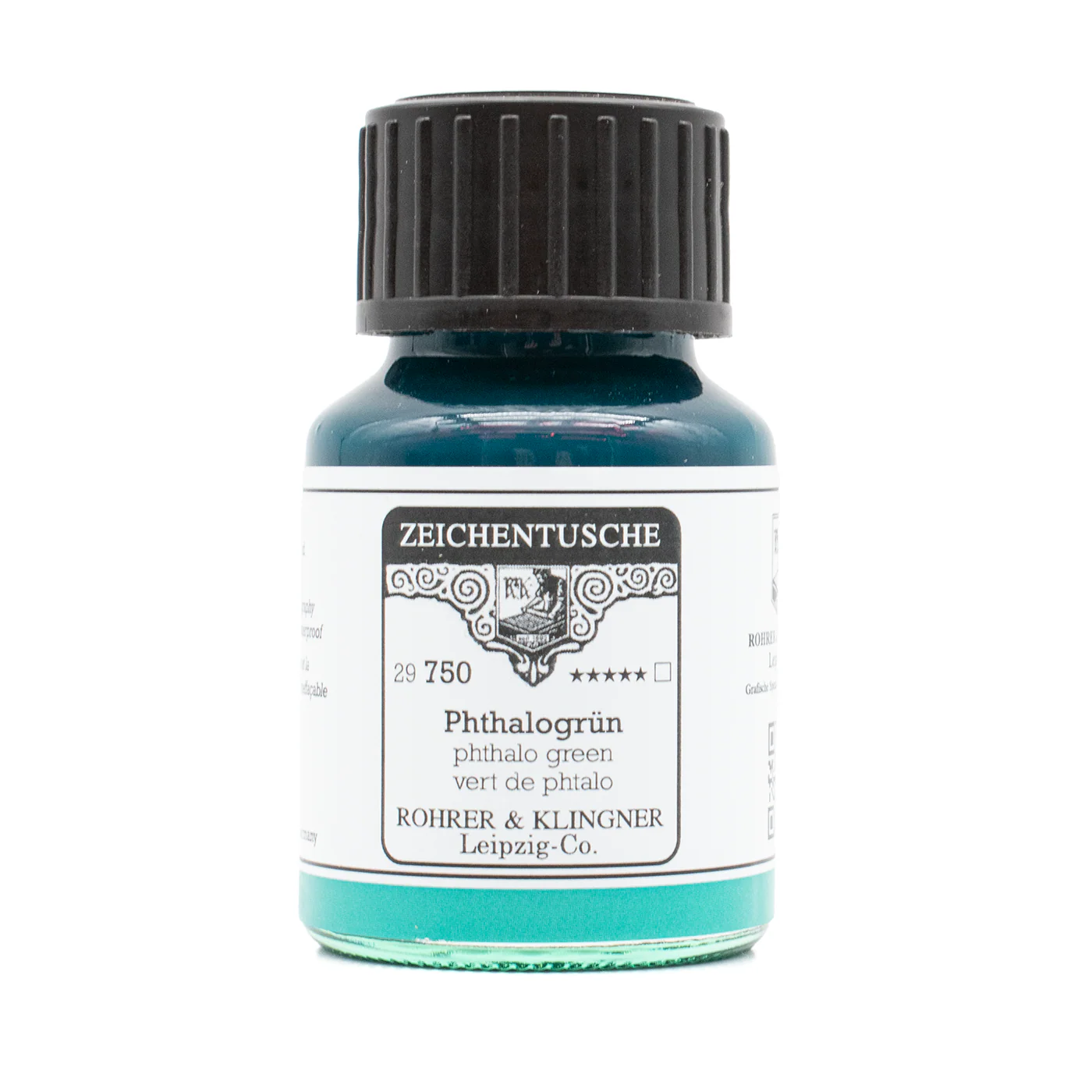 Rohrer & Klingner 29 Range Calligraphy Ink NOT FOR FOUNTAIN PENS - 50ml Bottle - Image 12