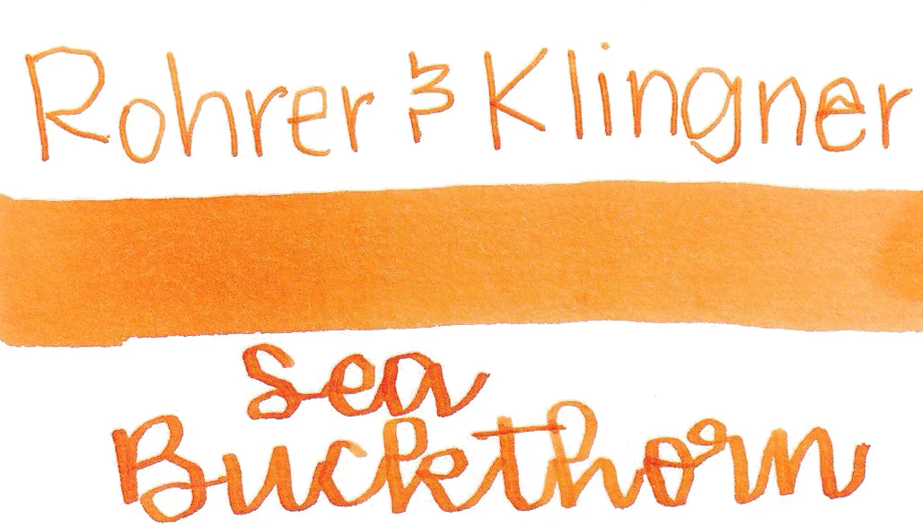 Rohrer & Klingner Sea Buckthorn