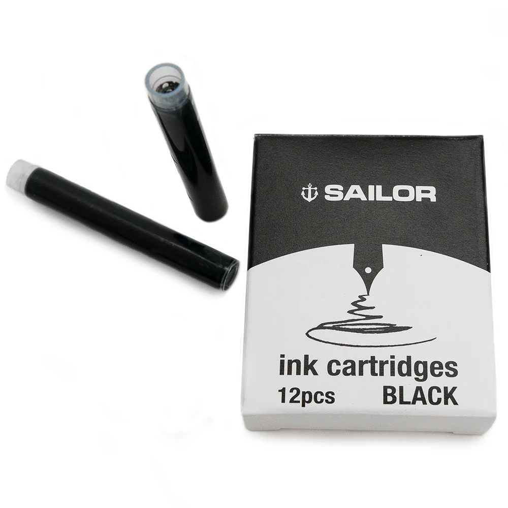Sailor Jentle Black Ink Cartridges - Image 2