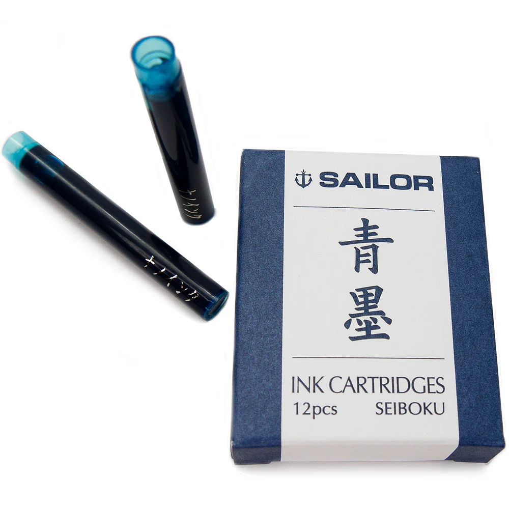 Sailor Sei Boku Blue-Black Pigmented Ink - Image 3