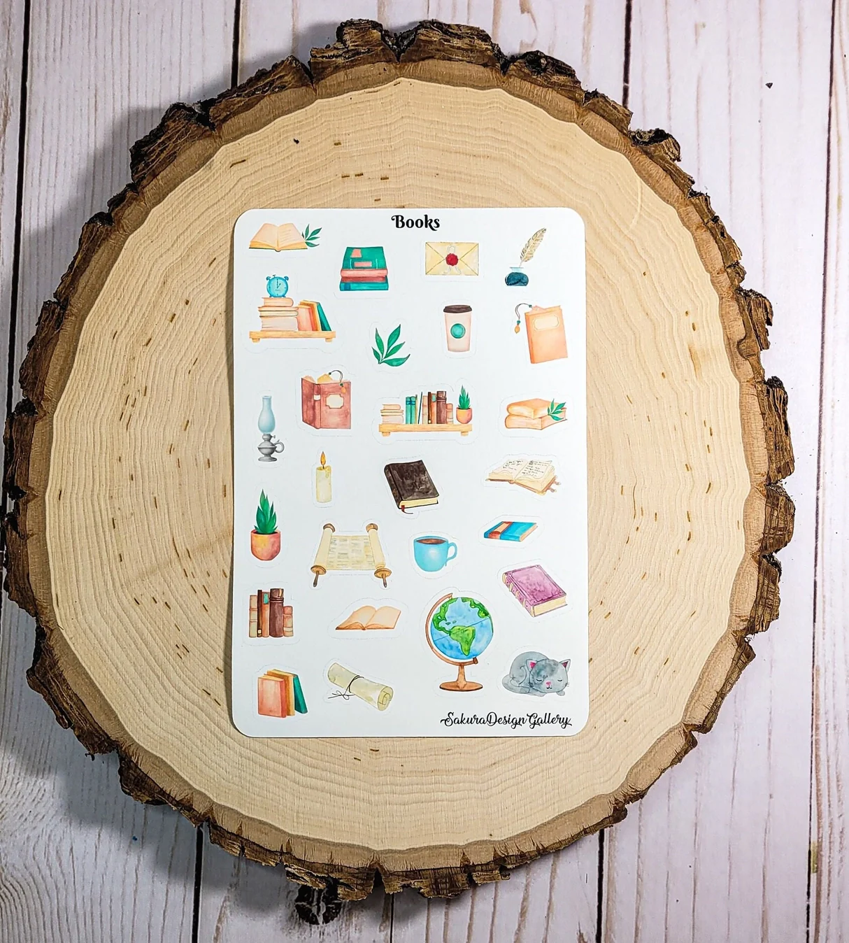 Sakura Design Gallery - Vinyl Stickers - Books - Image 2